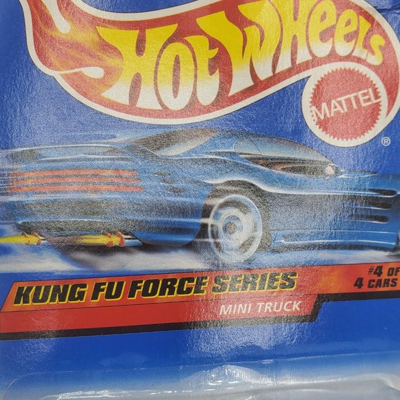 Vintage Hot Wheels #036 Kung Fu Force Series Mattel  Mini Truck New 4 of 4 cars - Picture 5 of 12